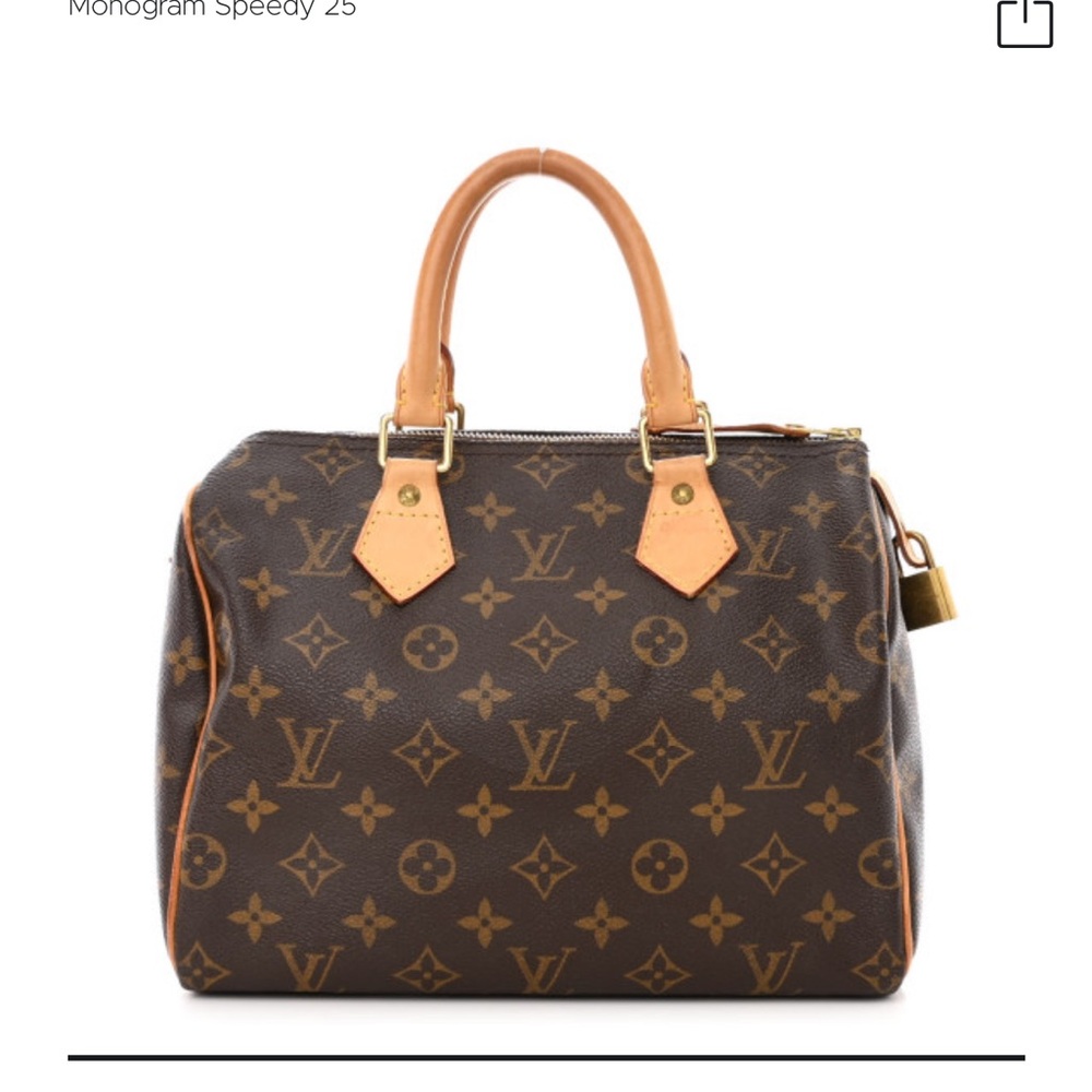 This is an authentic Louis Vuitton Monogram Speedy 25! Excellent condition.